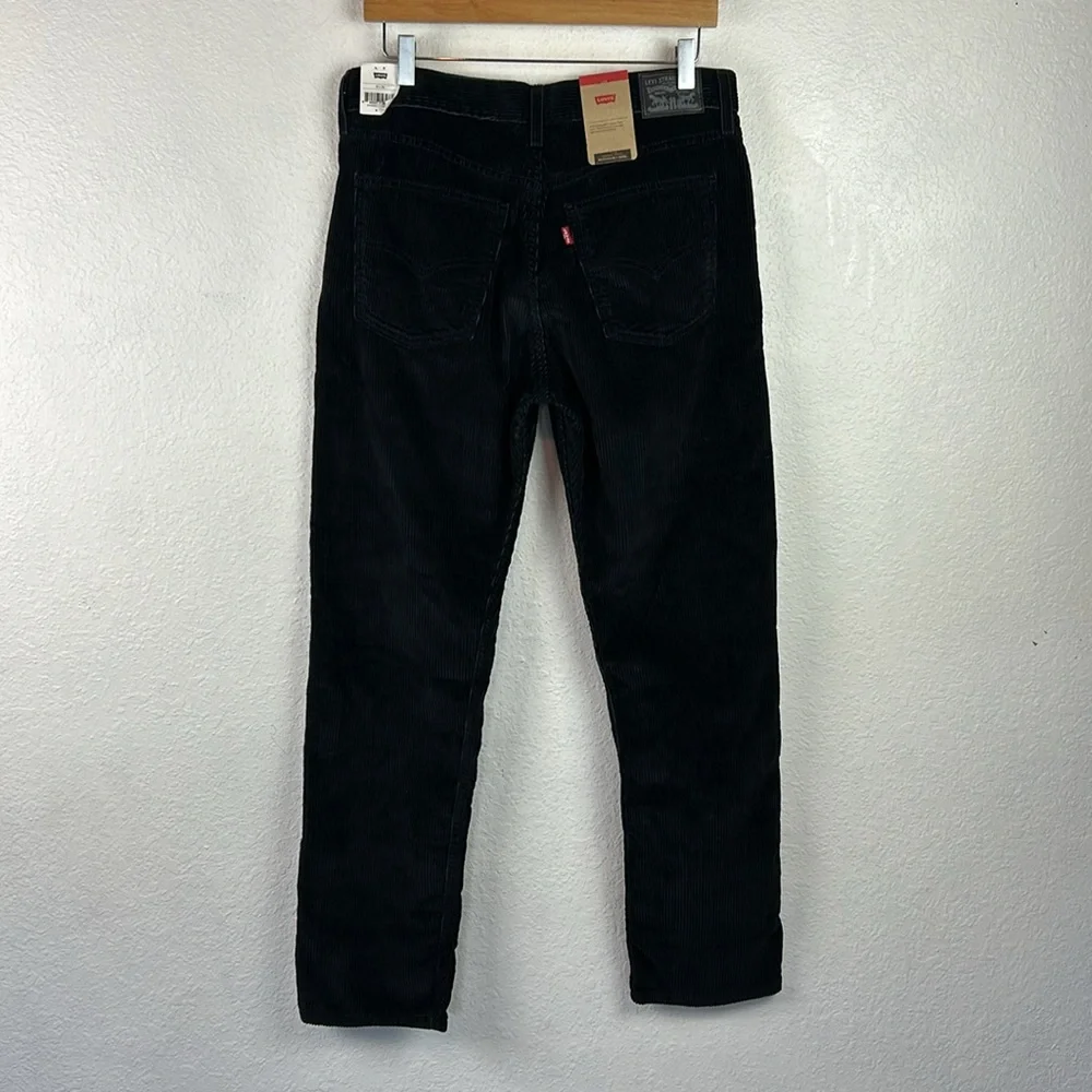 NWT Levi’s black straight corduroy pants 31 x 30 - Picture 5 of 8